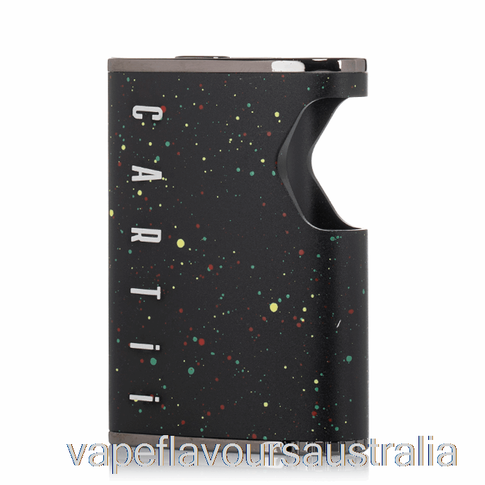Vape Australia DAZZLEAF Cartii 2 in 1 Twist 510 Thread Battery Black Splatter